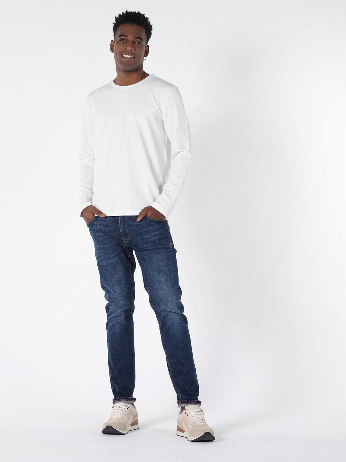 Лонгслів Colin’s модель CL1054849WHT Лонгслів Colin’s модель CL1054849WHT Фото