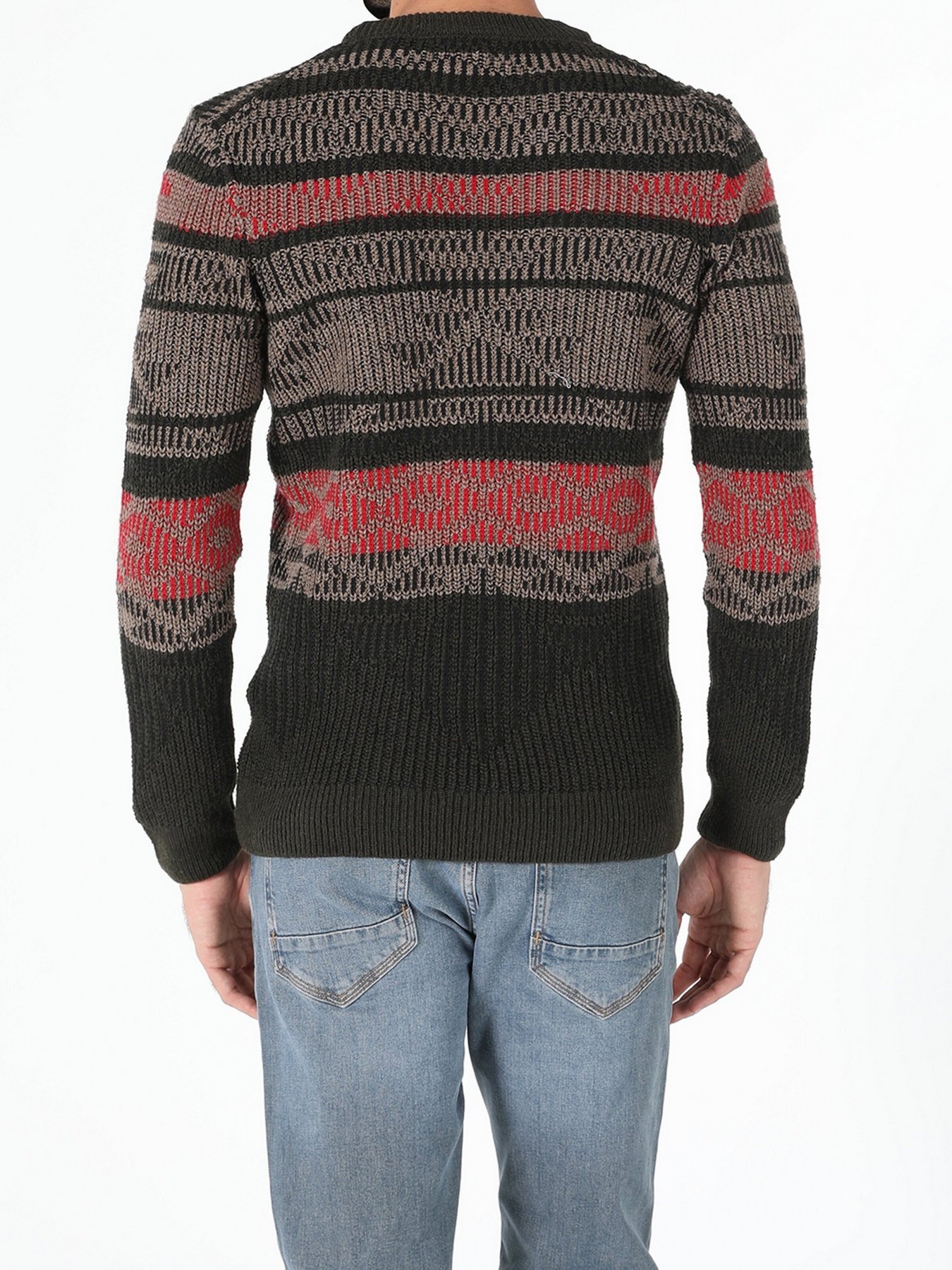 Свитер Colin’s модель CL1054872KHA Свитер Colin’s модель CL1054872KHA Фото