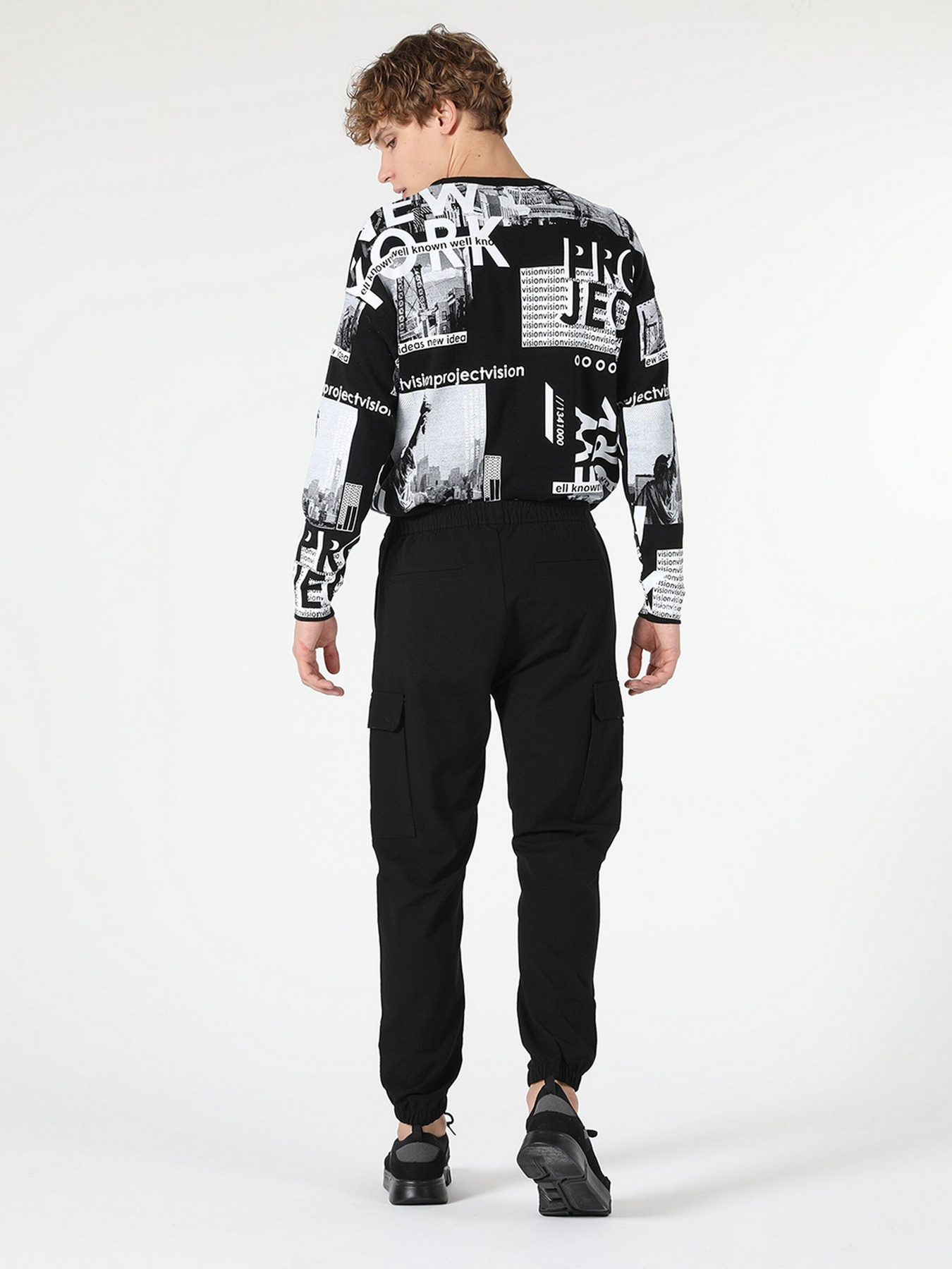 Джемпер Colin’s модель CL1054873BLK Фото