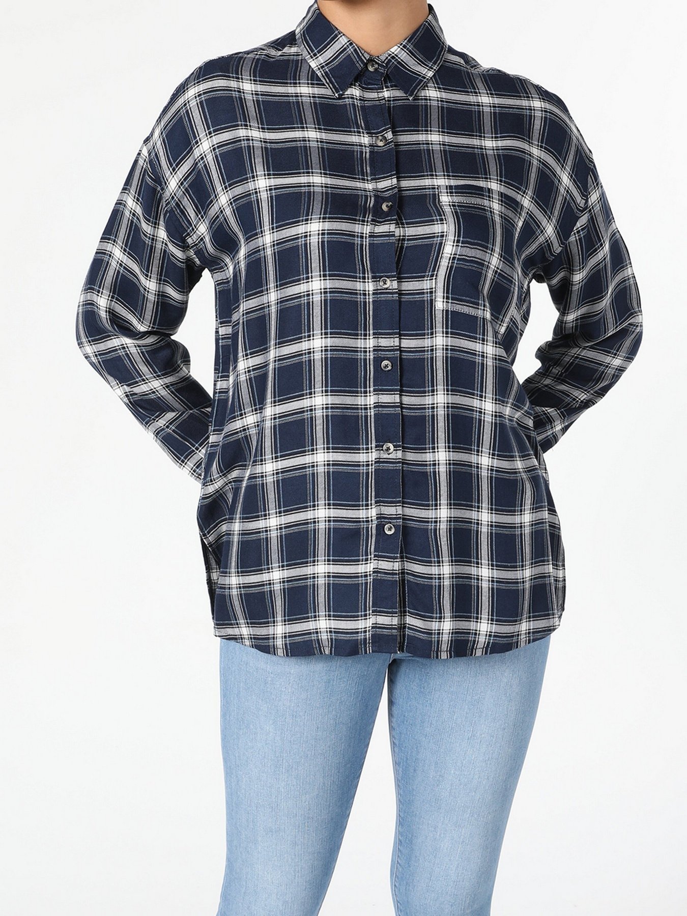 Рубашка повседневная Colin’s модель CL1054960NAV Фото