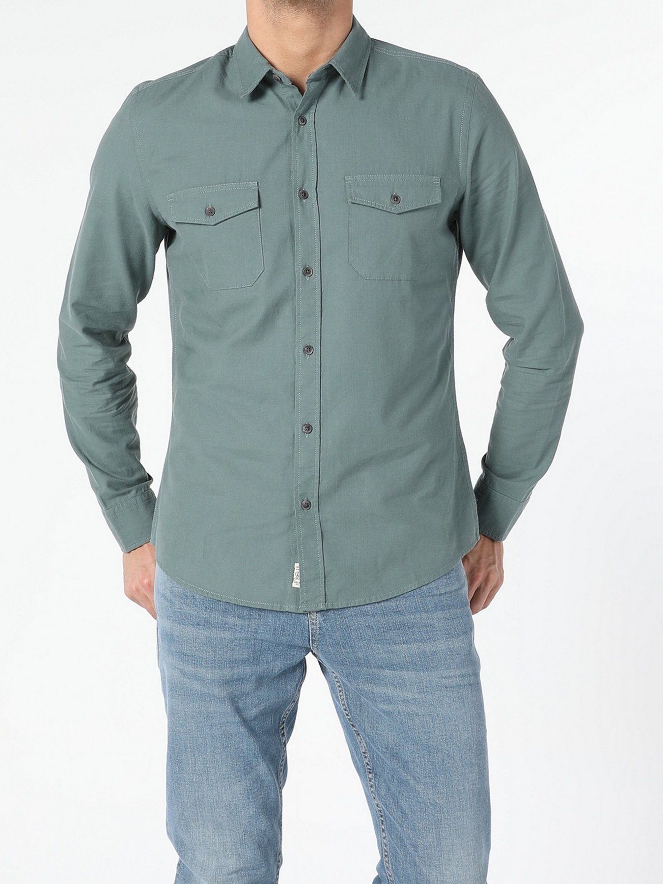 Сорочка повсякденна Colin’s модель CL1054981GRN Фото