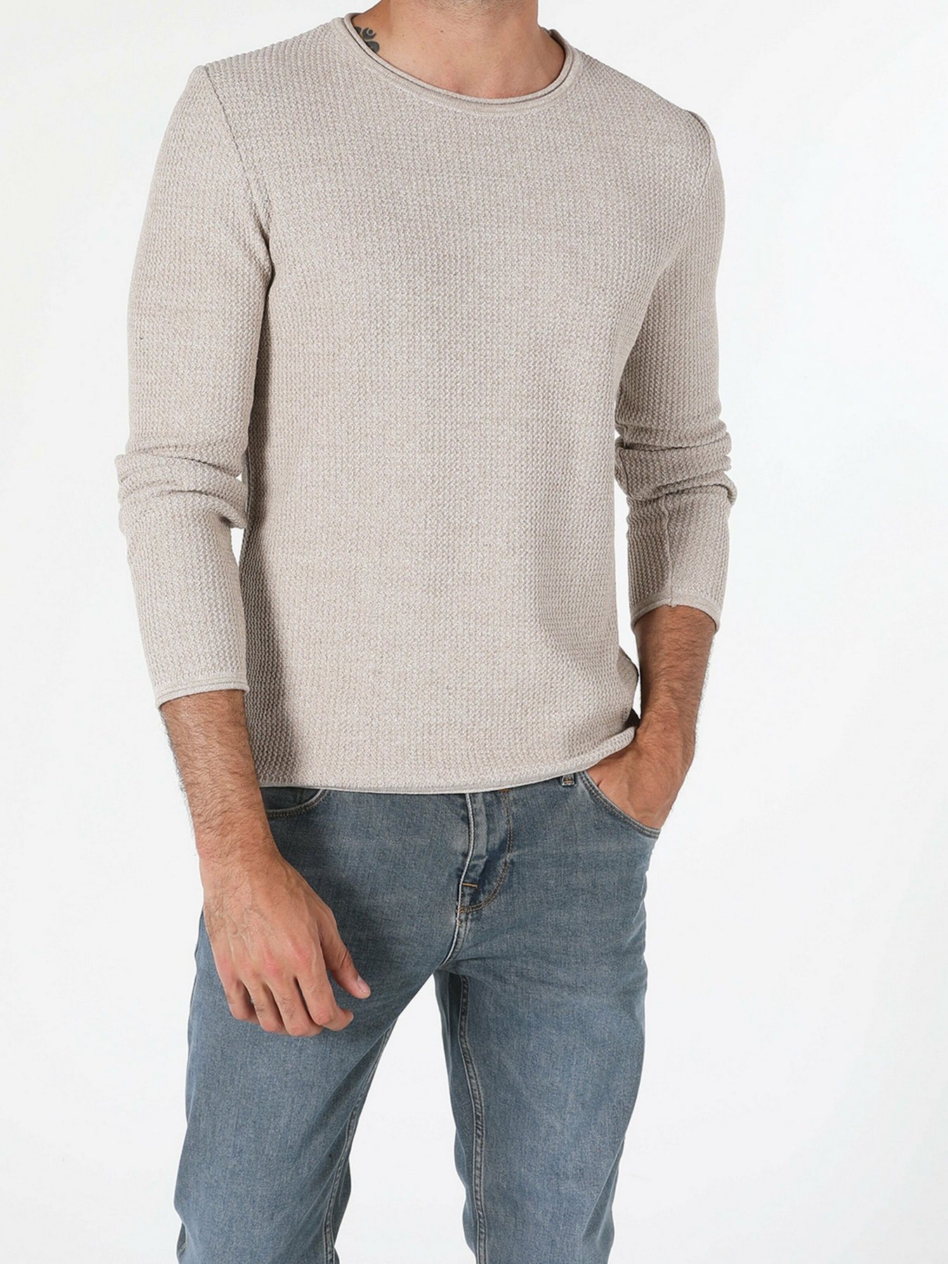 Джемпер Colin’s модель CL1055245BEI Фото