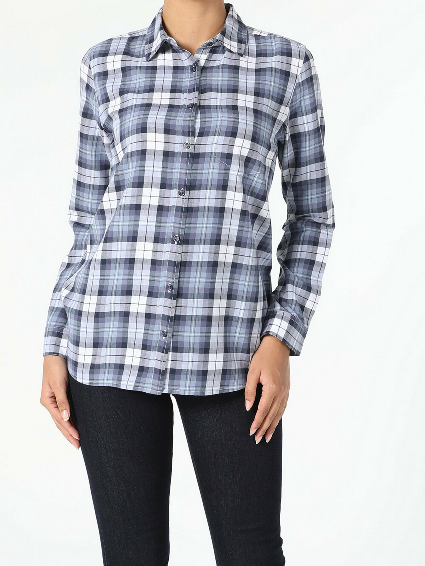 Рубашка повседневная Colin’s модель CL1055305BLE Рубашка повседневная Colin’s модель CL1055305BLE Фото