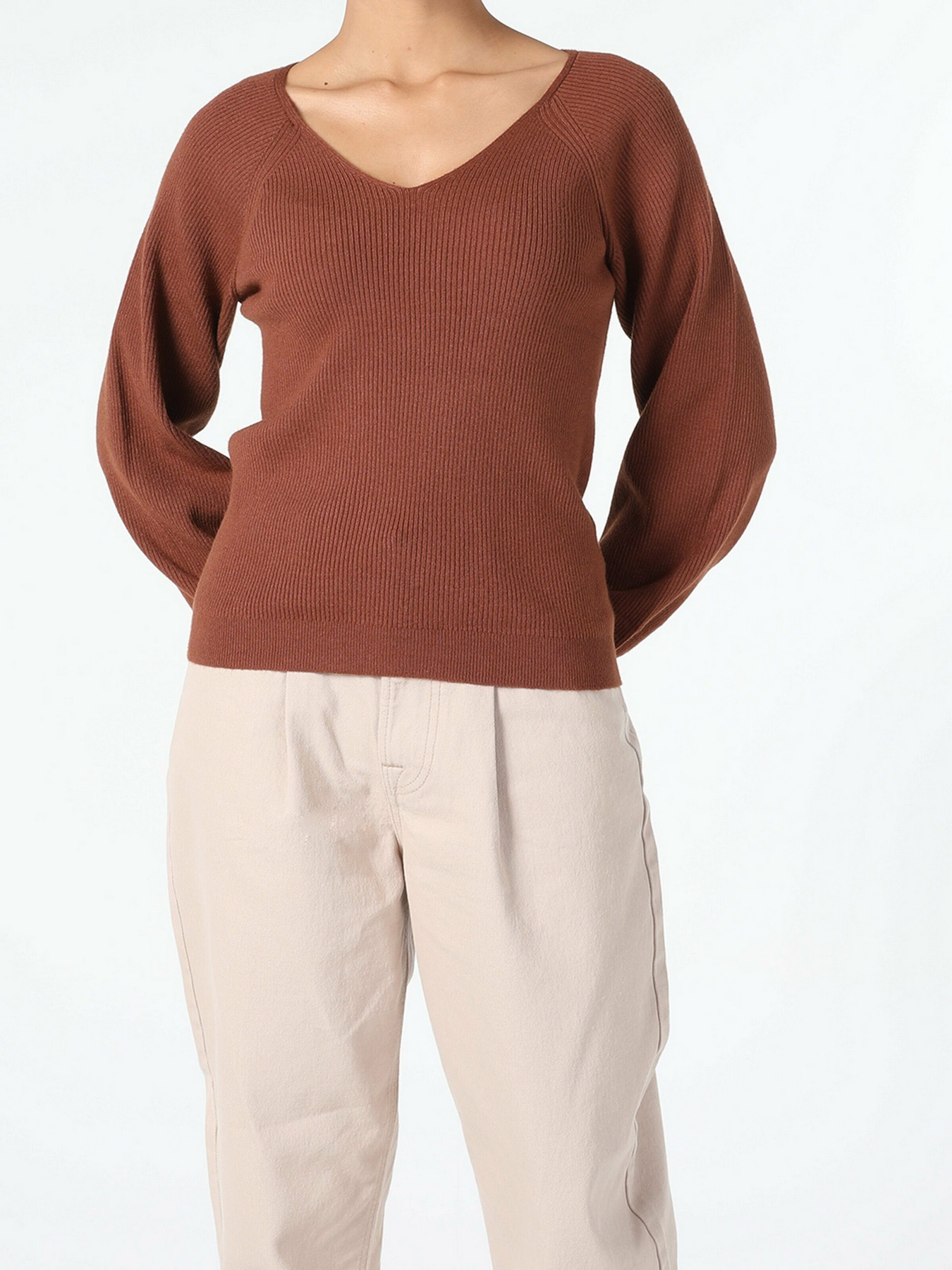 Джемпер Colin’s модель CL1055307BRW Фото