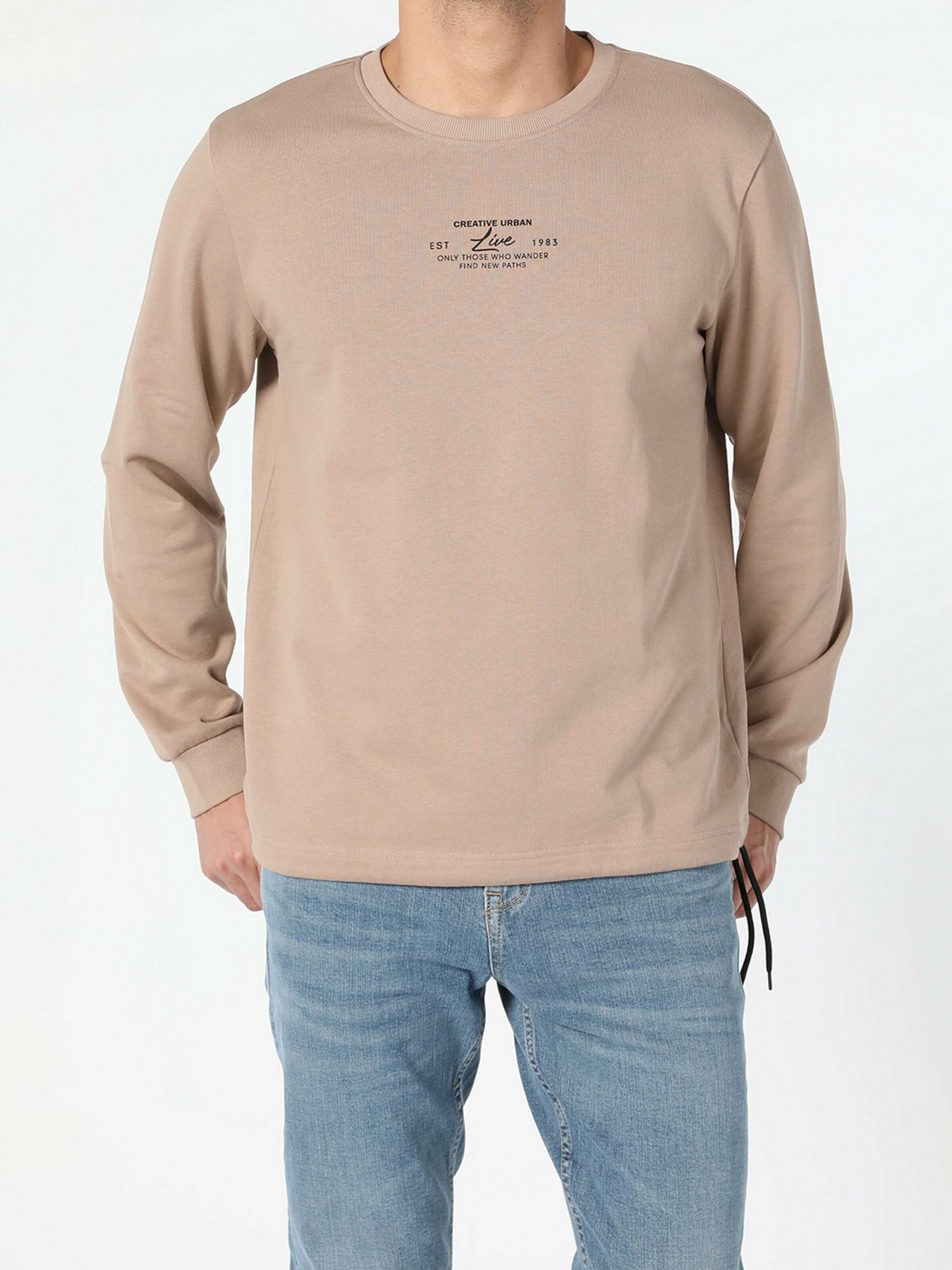 Світшот Colin’s модель CL1055407BEI Фото