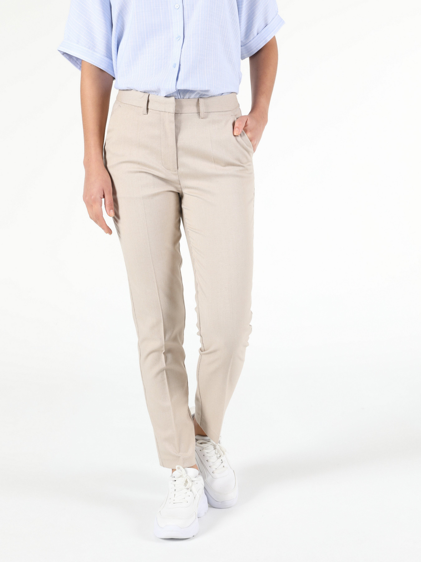 Повсякденні штани Colin’s модель CL1053351BEI Фото