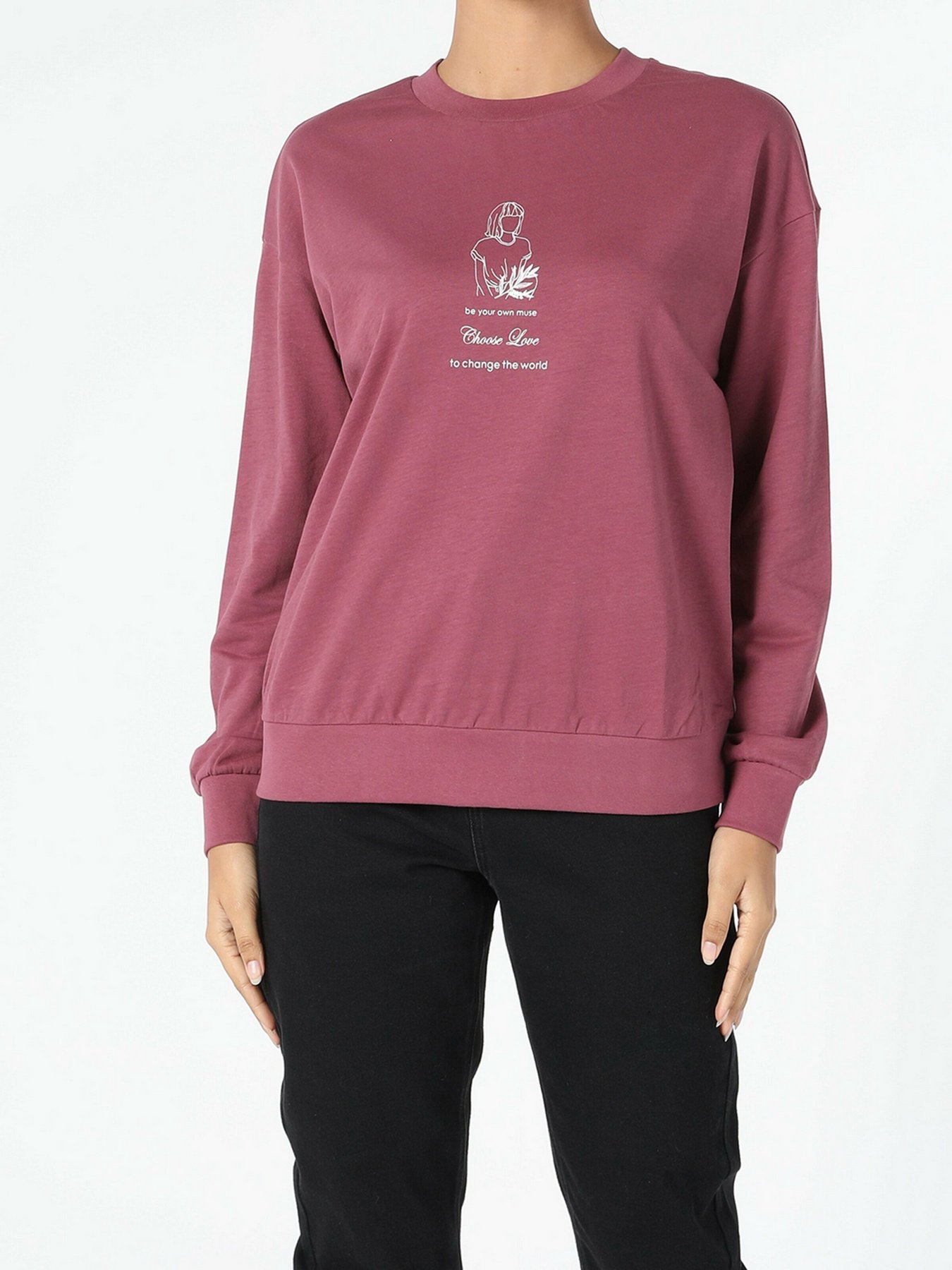 Світшот Colin’s модель CL1055500BRW Фото