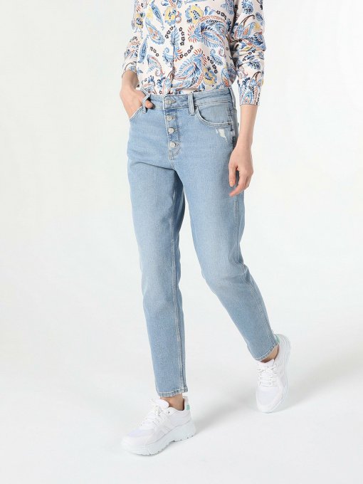 Зауженные джинсы Colin’s модель CL1055535DN41485 Фото