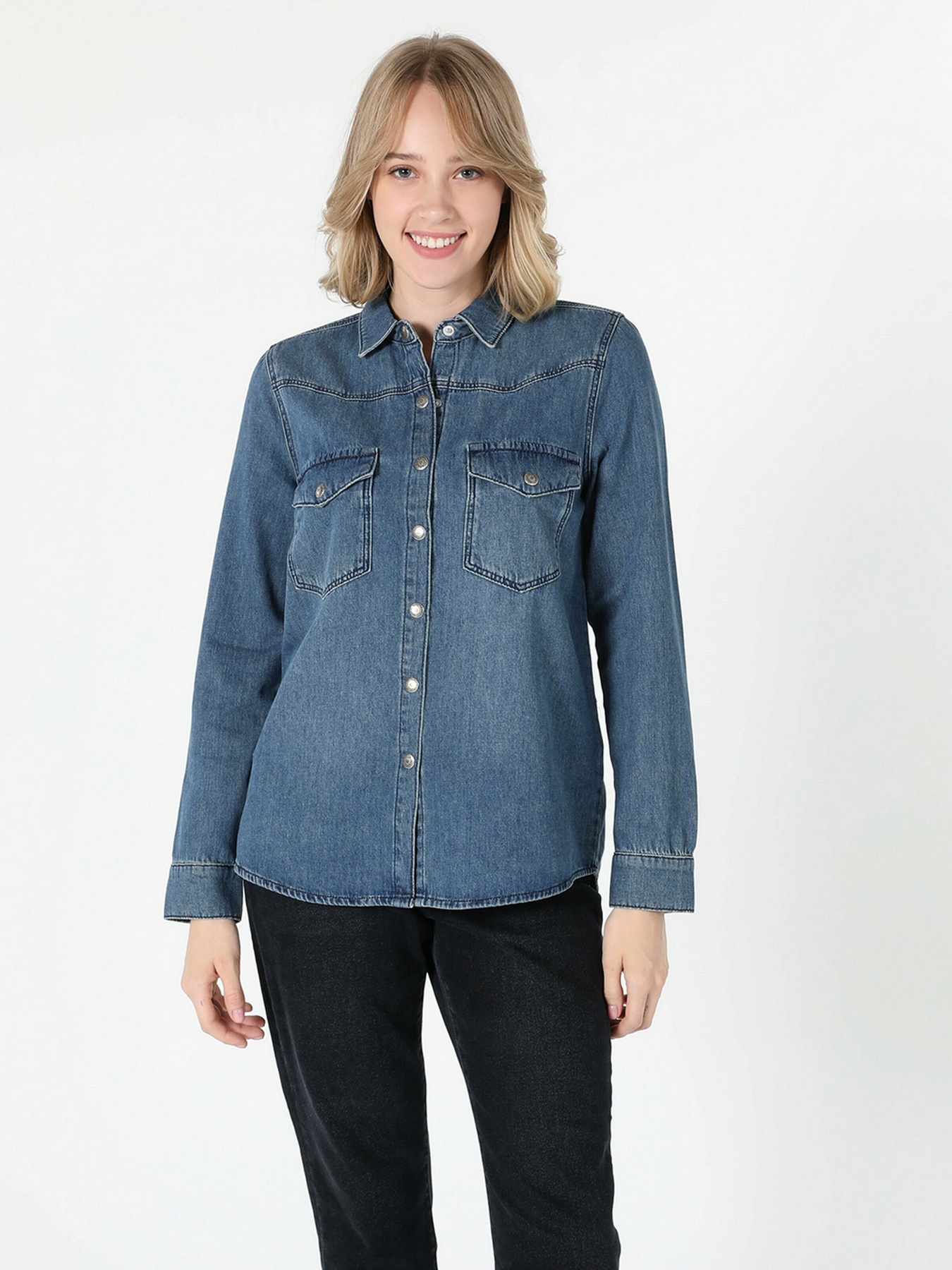 Сорочка повсякденна Colin’s модель CL1055575DN41389 Фото