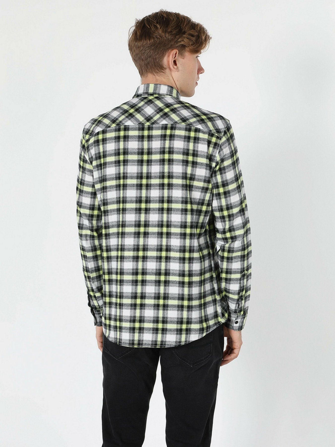 Рубашка повседневная Colin’s модель CL1055663BLK Фото