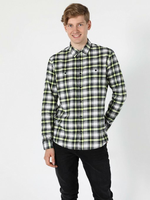 Рубашка повседневная Colin’s модель CL1055663BLK Фото