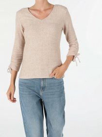 Лонгслив Colin’s модель CL1055759BEI Фото