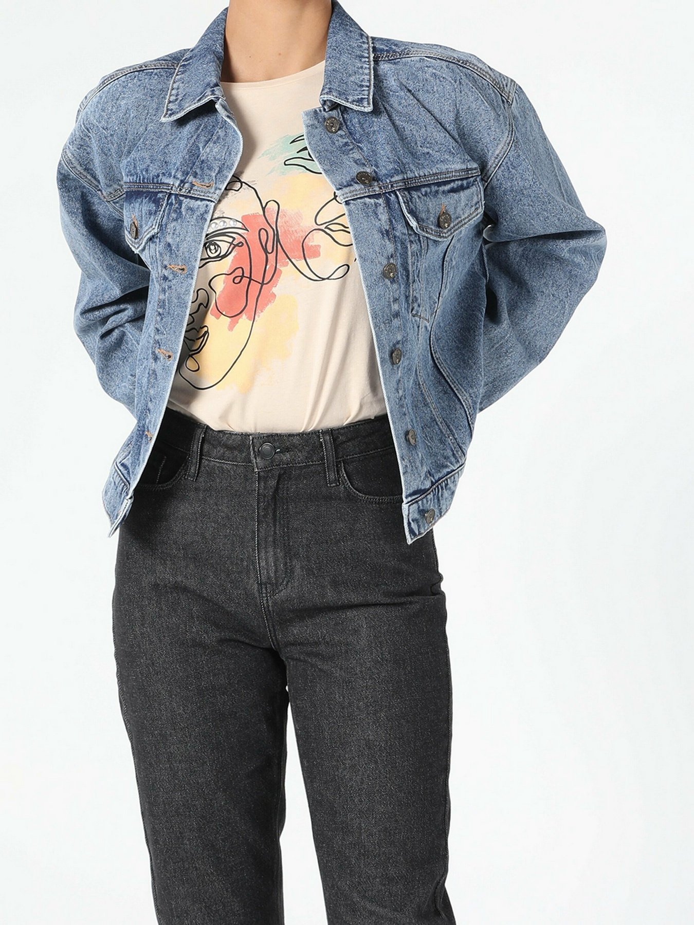 Джинсова куртка Colin’s модель CL1055781DN02831 Фото