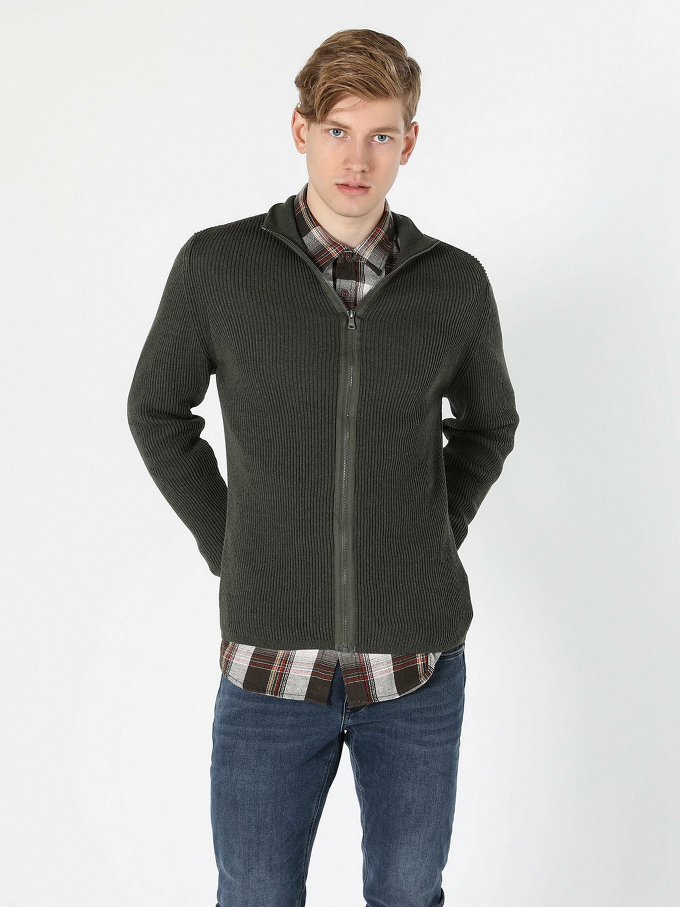 Кардиган Colin’s модель CL1055784KHA Фото