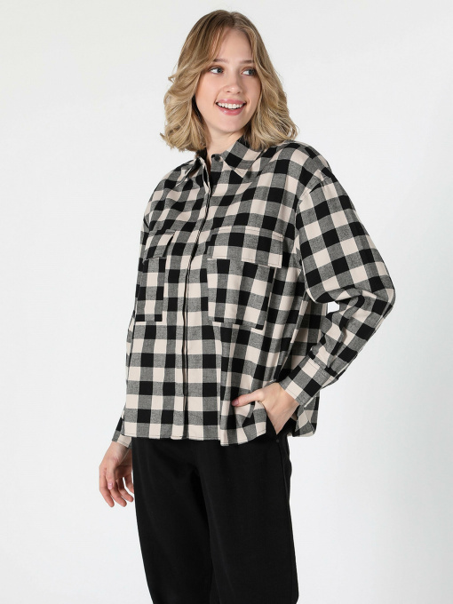 Сорочка Colin’s модель CL1055816BLK Фото