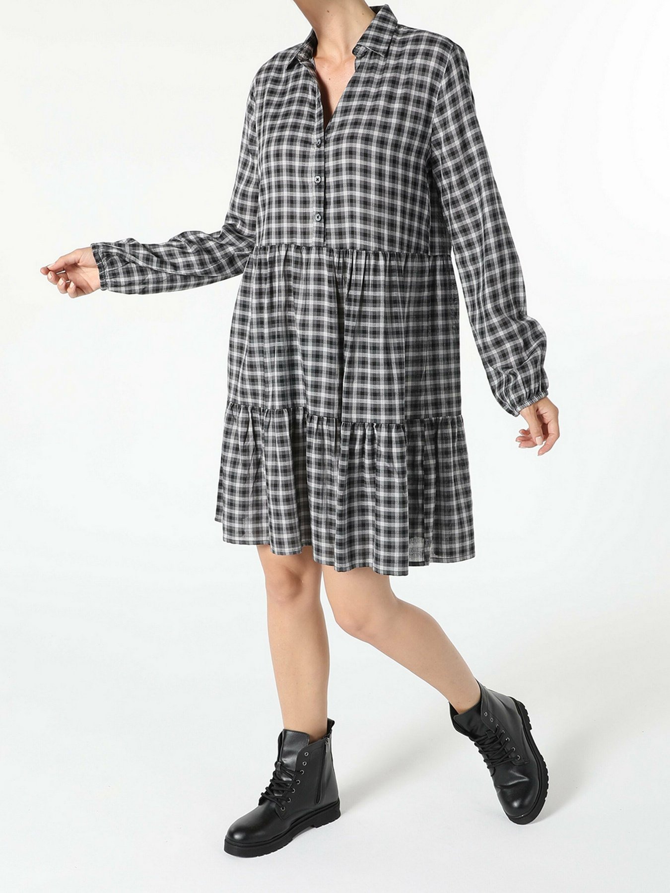 Платье мини Colin’s модель CL1055817ANT Фото