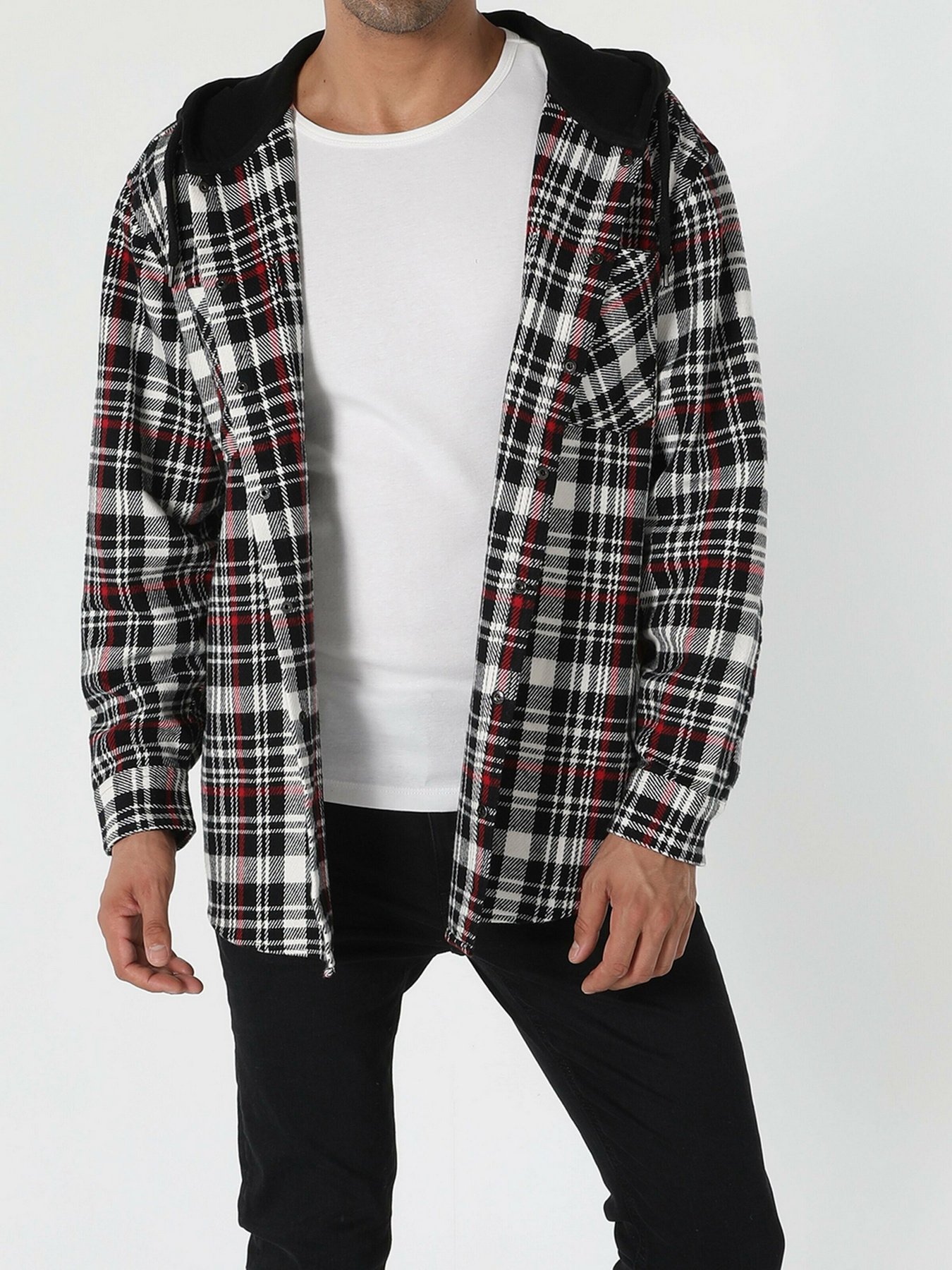 Рубашка повседневная Colin’s модель CL1055944BLK Фото