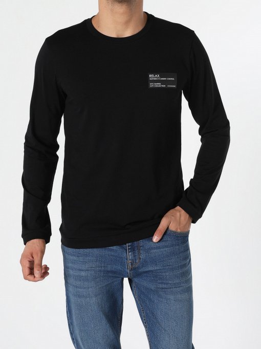 Лонгслів Colin’s модель CL1055969BLK Фото