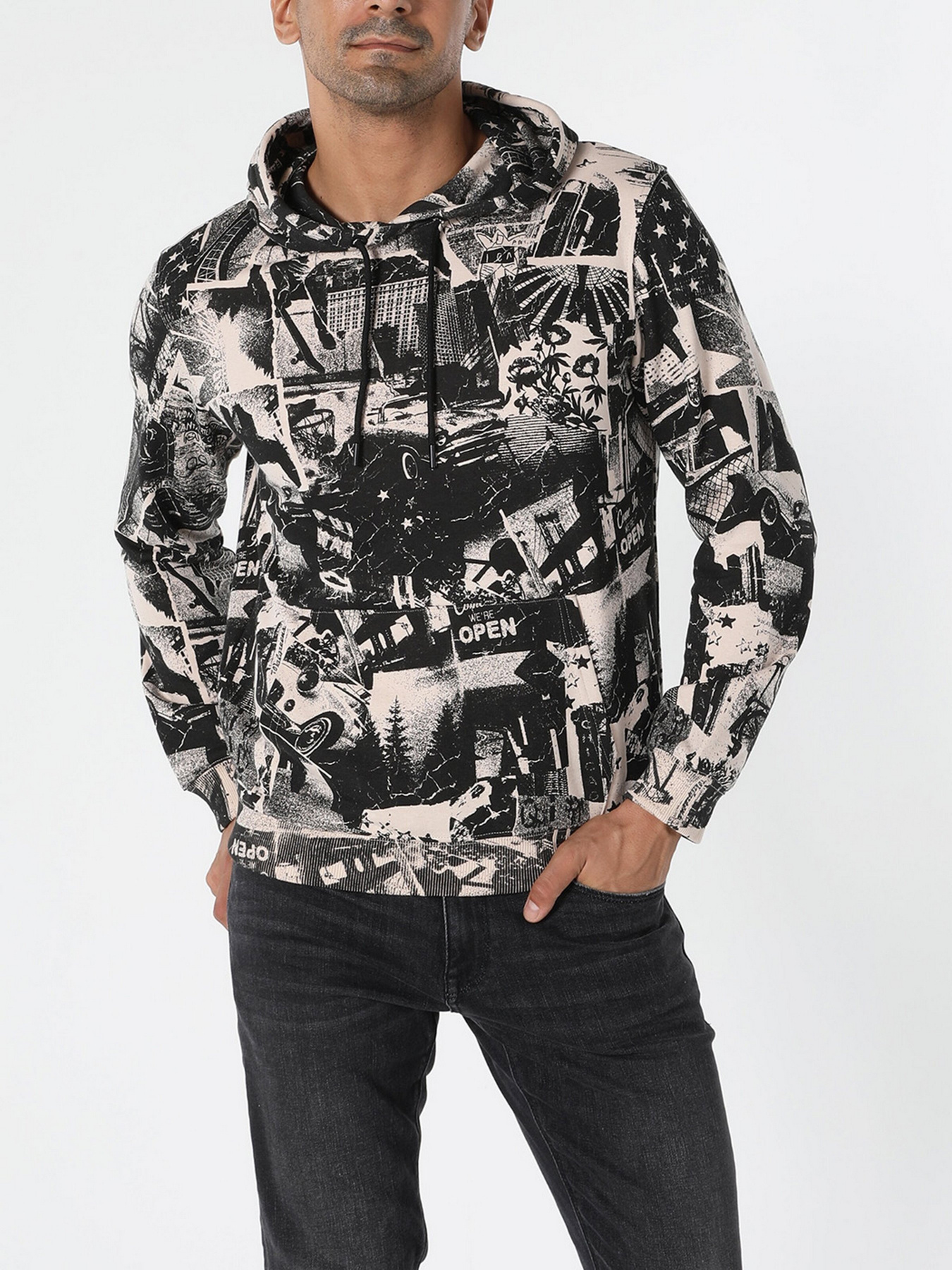 Худи Colin’s модель CL1055972BLK Фото