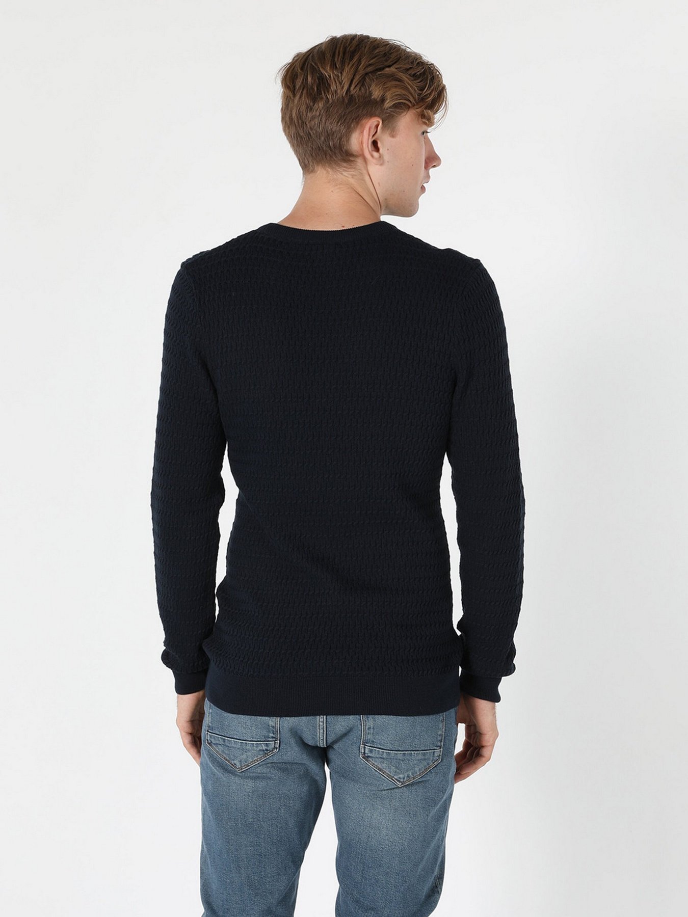 Джемпер Colin’s модель CL1056031NAV Фото