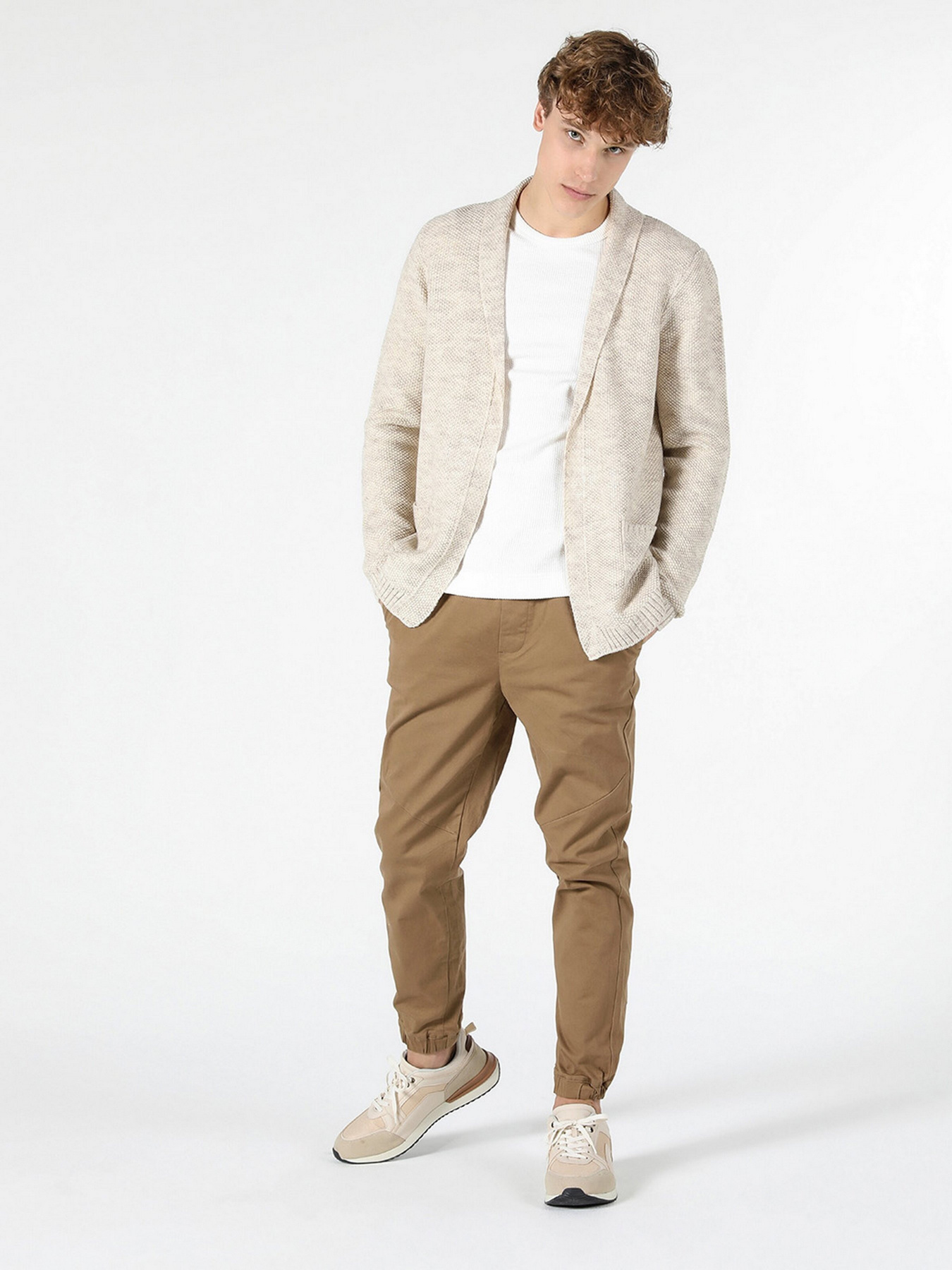 Кардиган Colin’s модель CL1056100BEI Фото