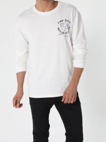 Лонгслив Colin’s модель CL1056155WHT Фото