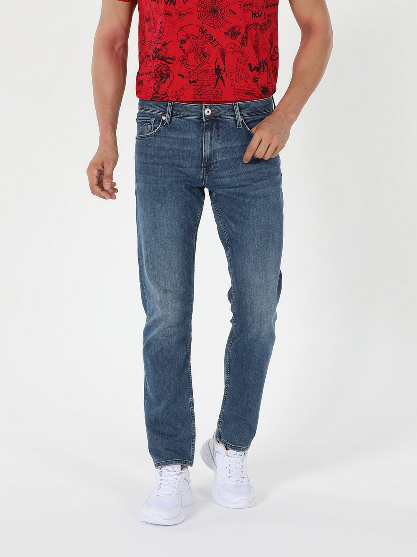 Прямые джинсы Colin’s модель CL1056218DN02334 Фото