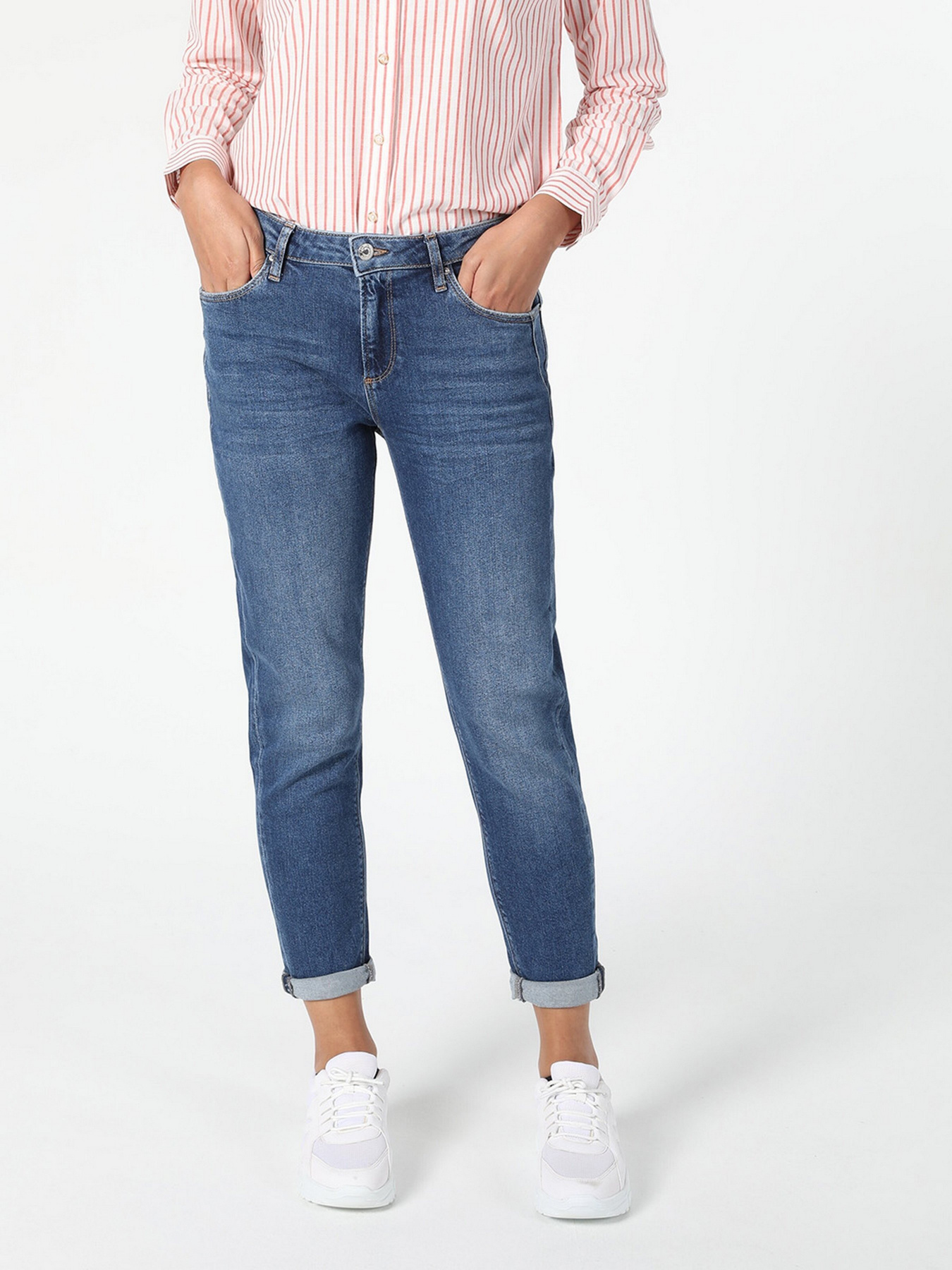 Зауженные джинсы Colin’s модель CL1056325DN40700 Фото