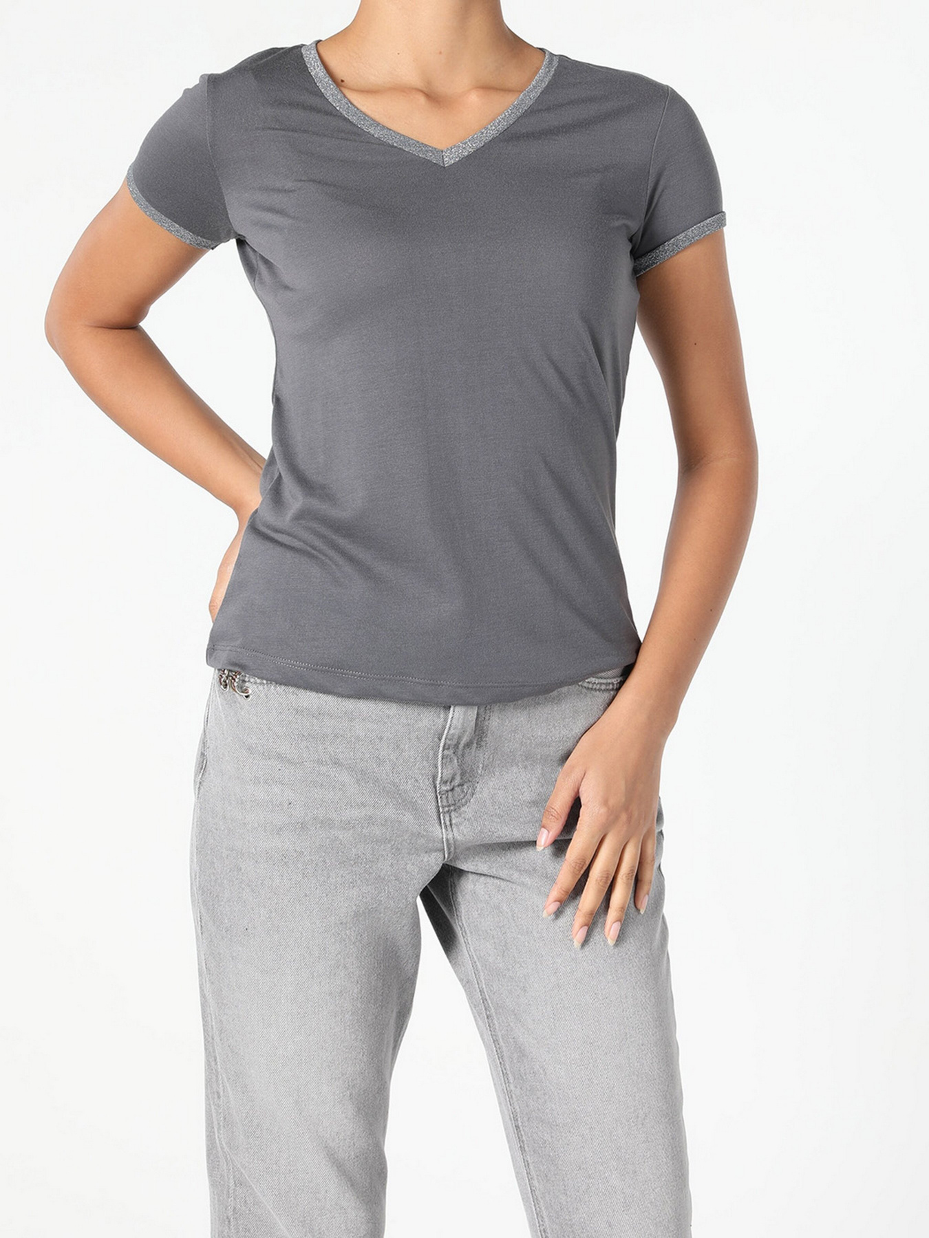 Футболка Colin’s модель CL1056383ANT Фото