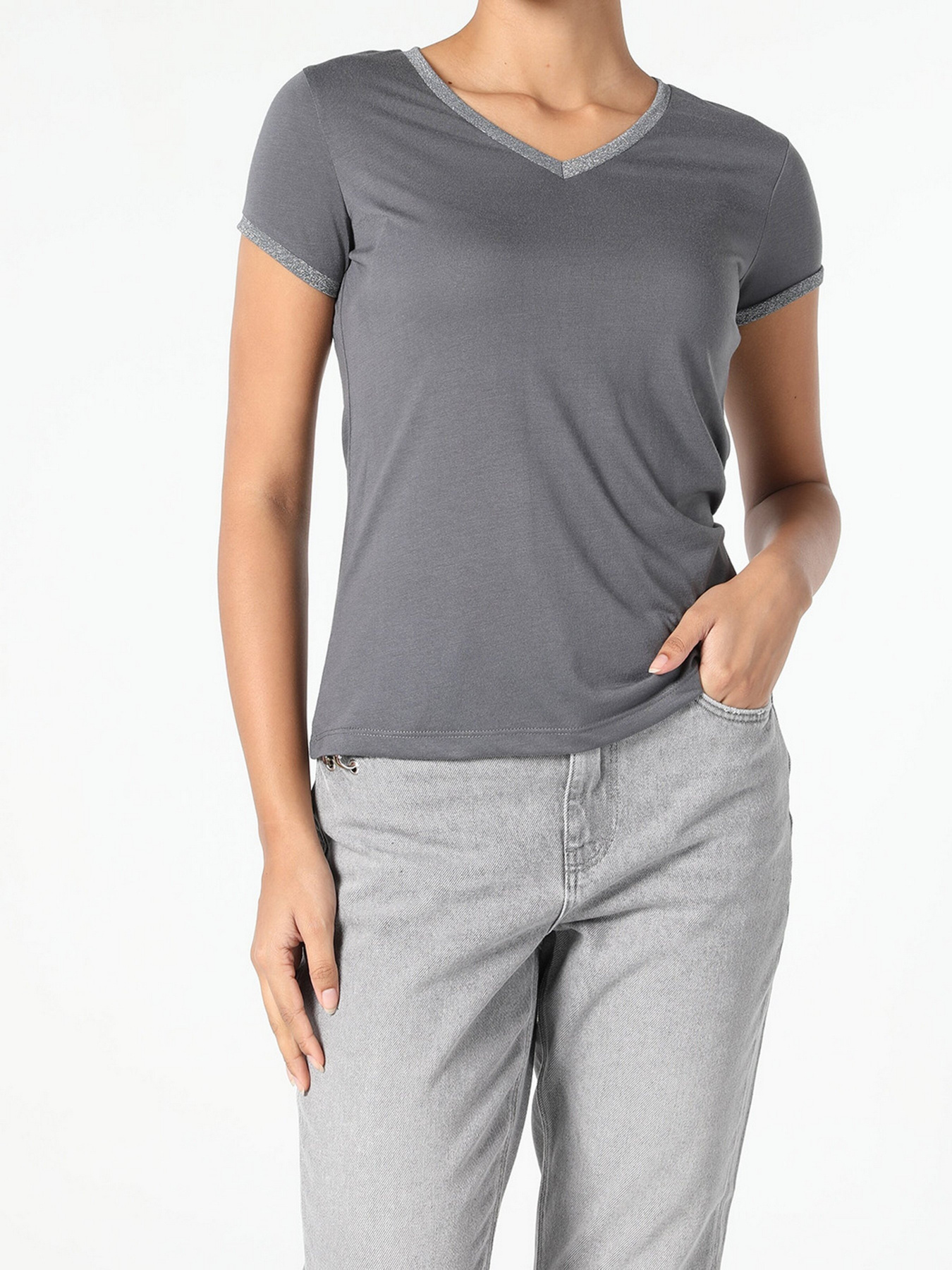 Футболка Colin’s модель CL1056383ANT Фото