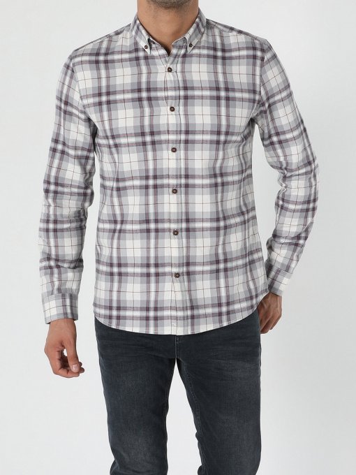 Рубашка повседневная Colin’s модель CL1056520GRA Фото