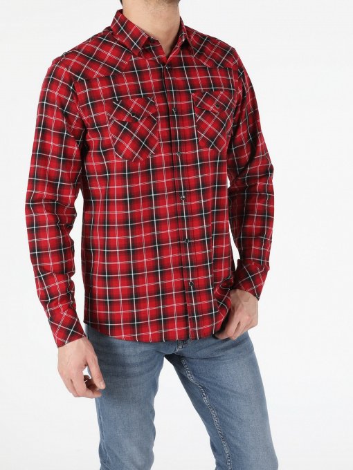 Рубашка Colin’s модель CL1052925RED Фото