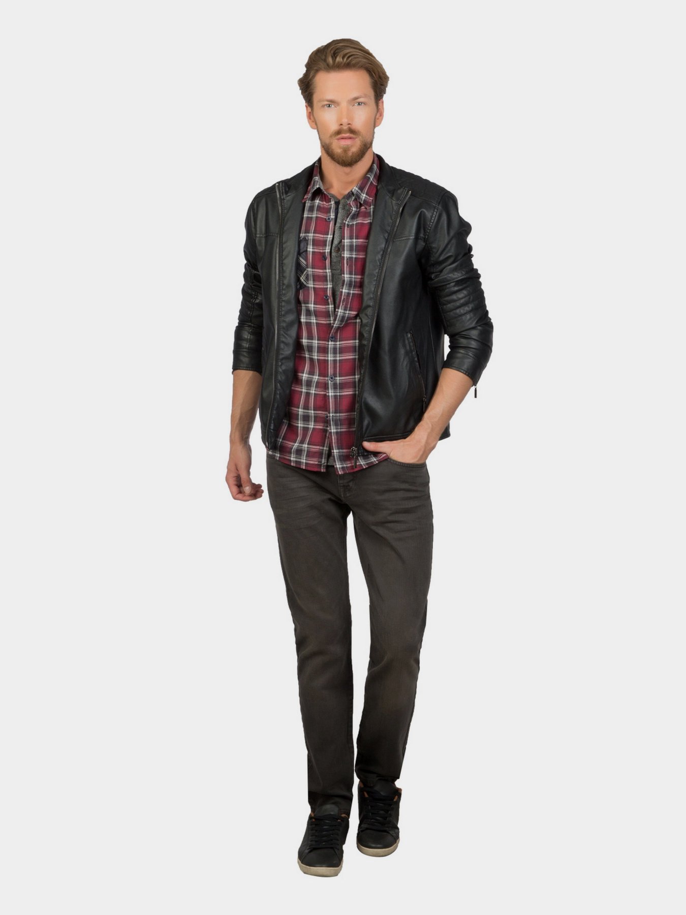 Повседневные штаны Colin’s модель CL1006465DKH Фото