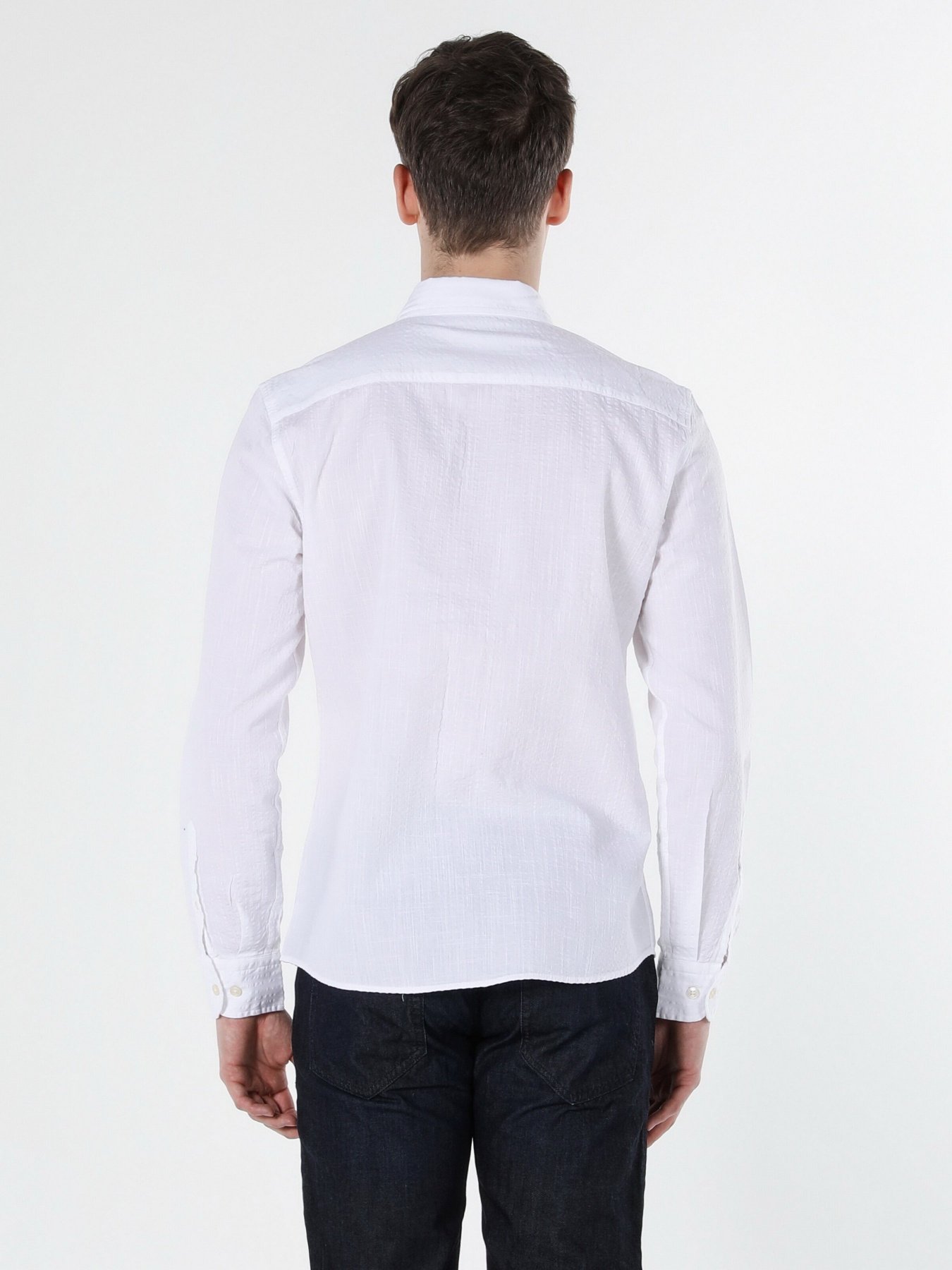 Рубашка повседневная Colin’s модель CL1053692WHT Фото