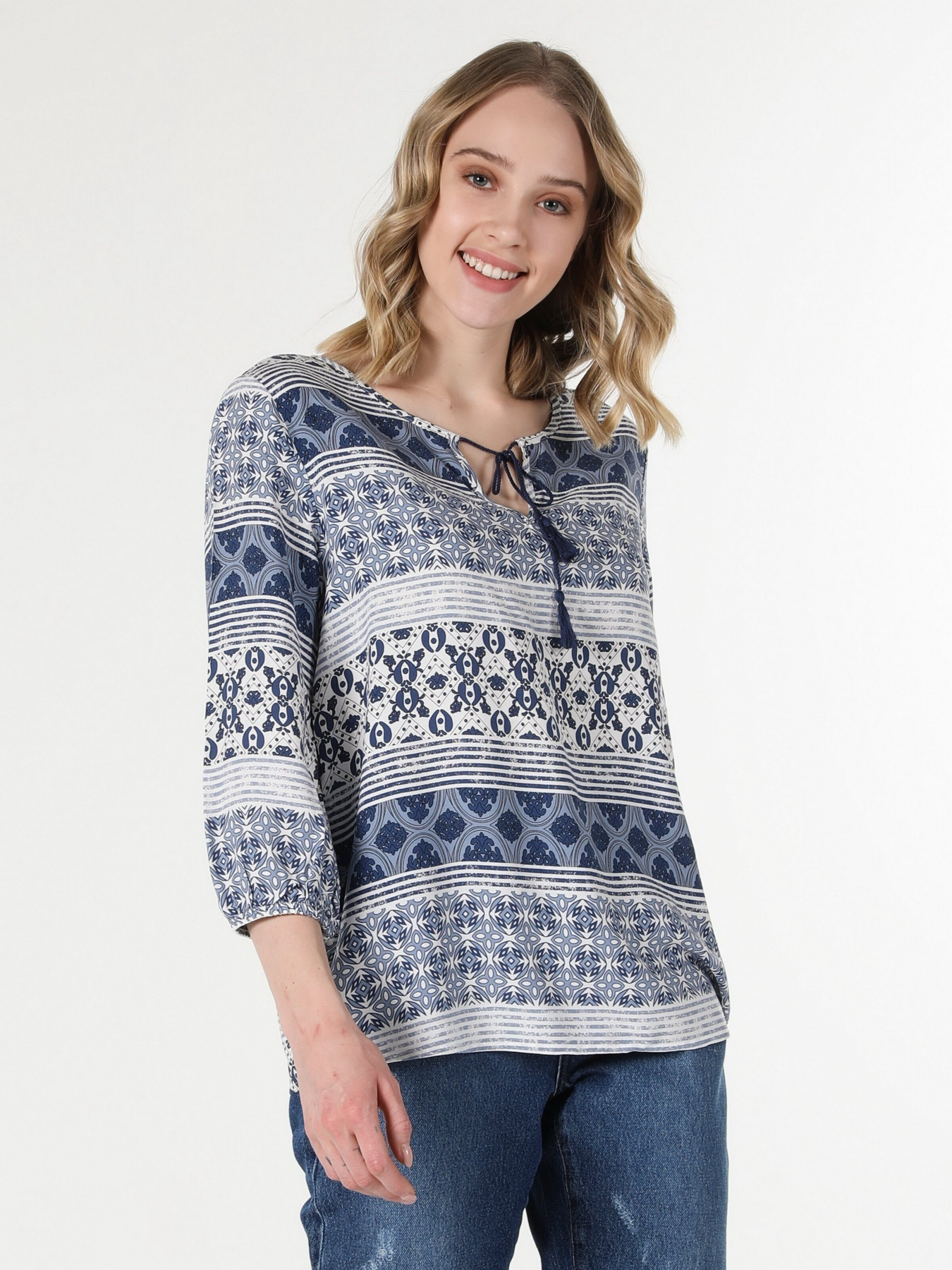 Рубашка повседневная Colin’s модель CL1054211NAV Фото