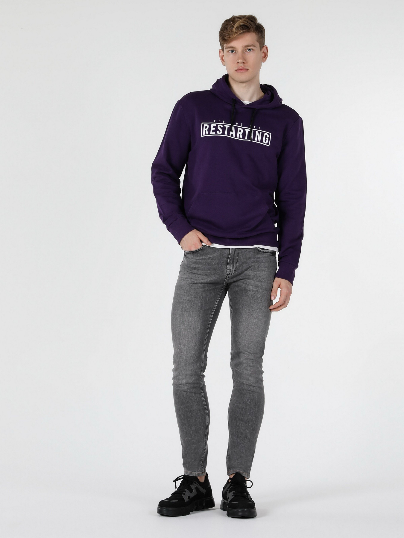 Худі Colin’s модель CL1056667PRP Худі Colin’s модель CL1056667PRP Фото