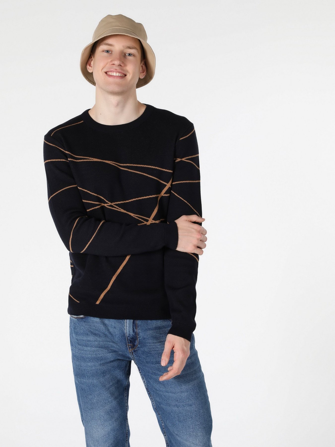 Джемпер Colin’s модель CL1056680BLK Фото