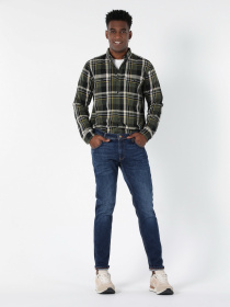 Рубашка повседневная Colin’s модель CL1056700KHA Рубашка повседневная Colin’s модель CL1056700KHA Фото