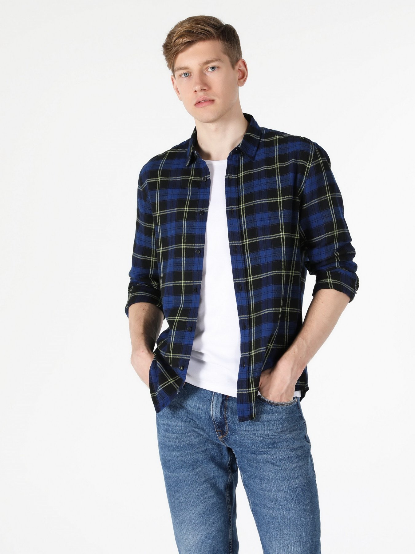 Рубашка Colin’s модель CL1056714NAV Фото