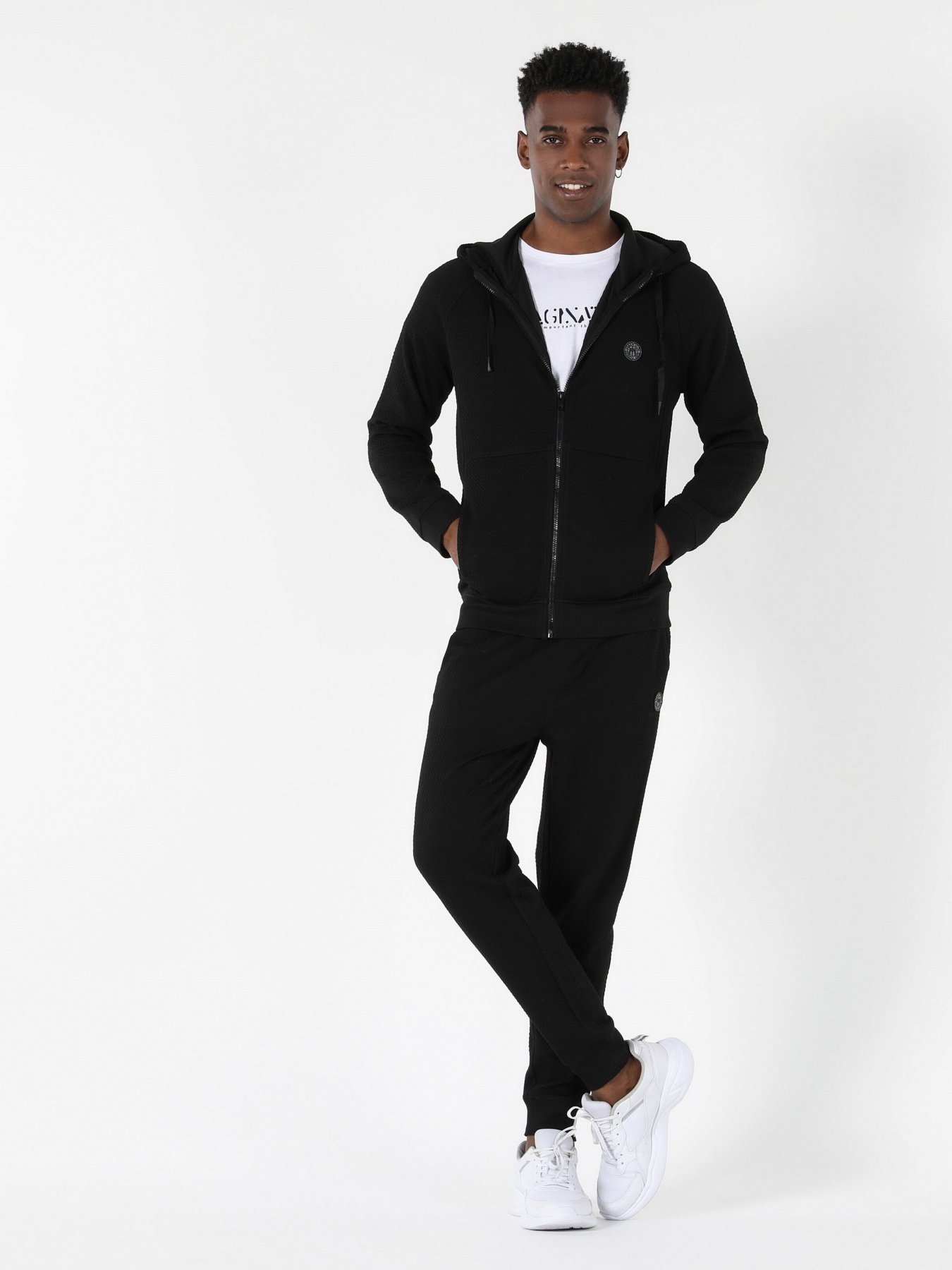 Кофта спортивная Colin’s модель CL1056951BLK Фото