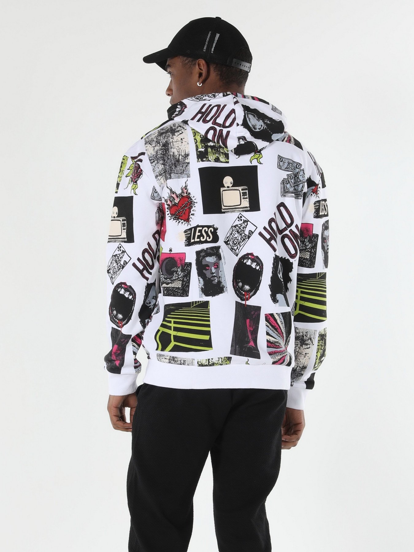 Худі Colin’s модель CL1056962WHT Худі Colin’s модель CL1056962WHT Фото