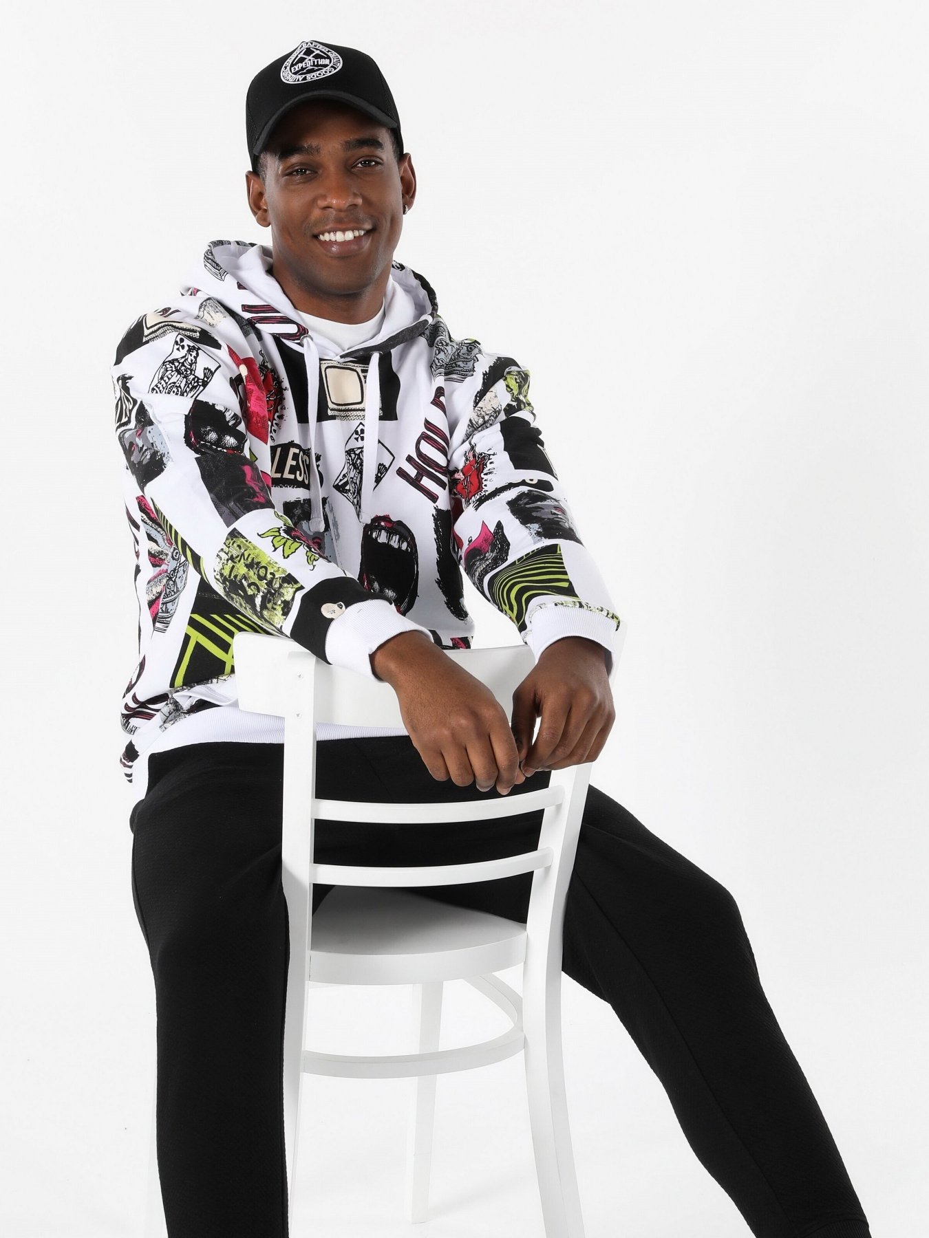 Худі Colin’s модель CL1056962WHT Худі Colin’s модель CL1056962WHT Фото