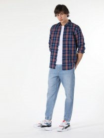 Рубашка повседневная Colin’s модель CL1056984NAV Рубашка повседневная Colin’s модель CL1056984NAV Фото