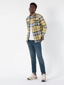 Рубашка повседневная Colin’s модель CL1057187YLW Фото