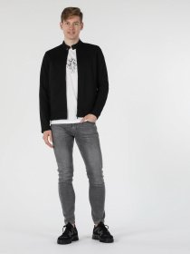 Кофта спортивная Colin’s модель CL1057194BLK Фото