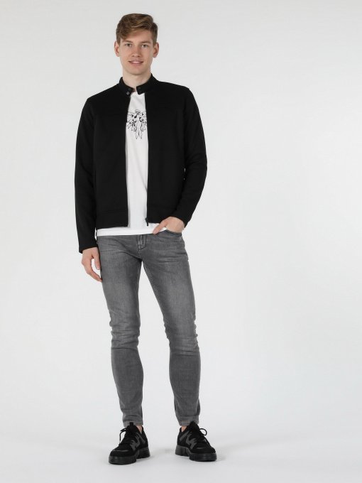 Кофта спортивная Colin’s модель CL1057194BLK Фото