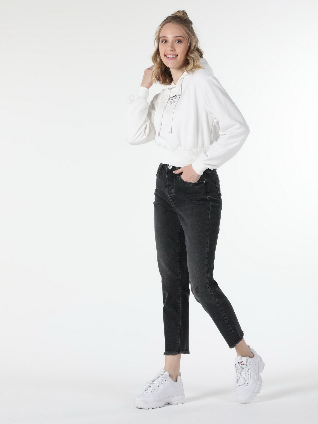 Худи Colin’s модель CL1057344WHT Фото