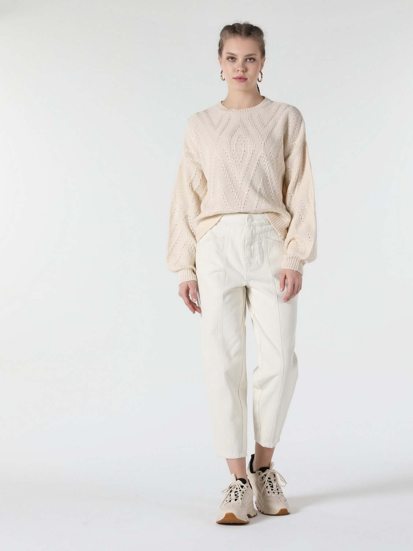 Джемпер Colin’s модель CL1057379ECR Фото