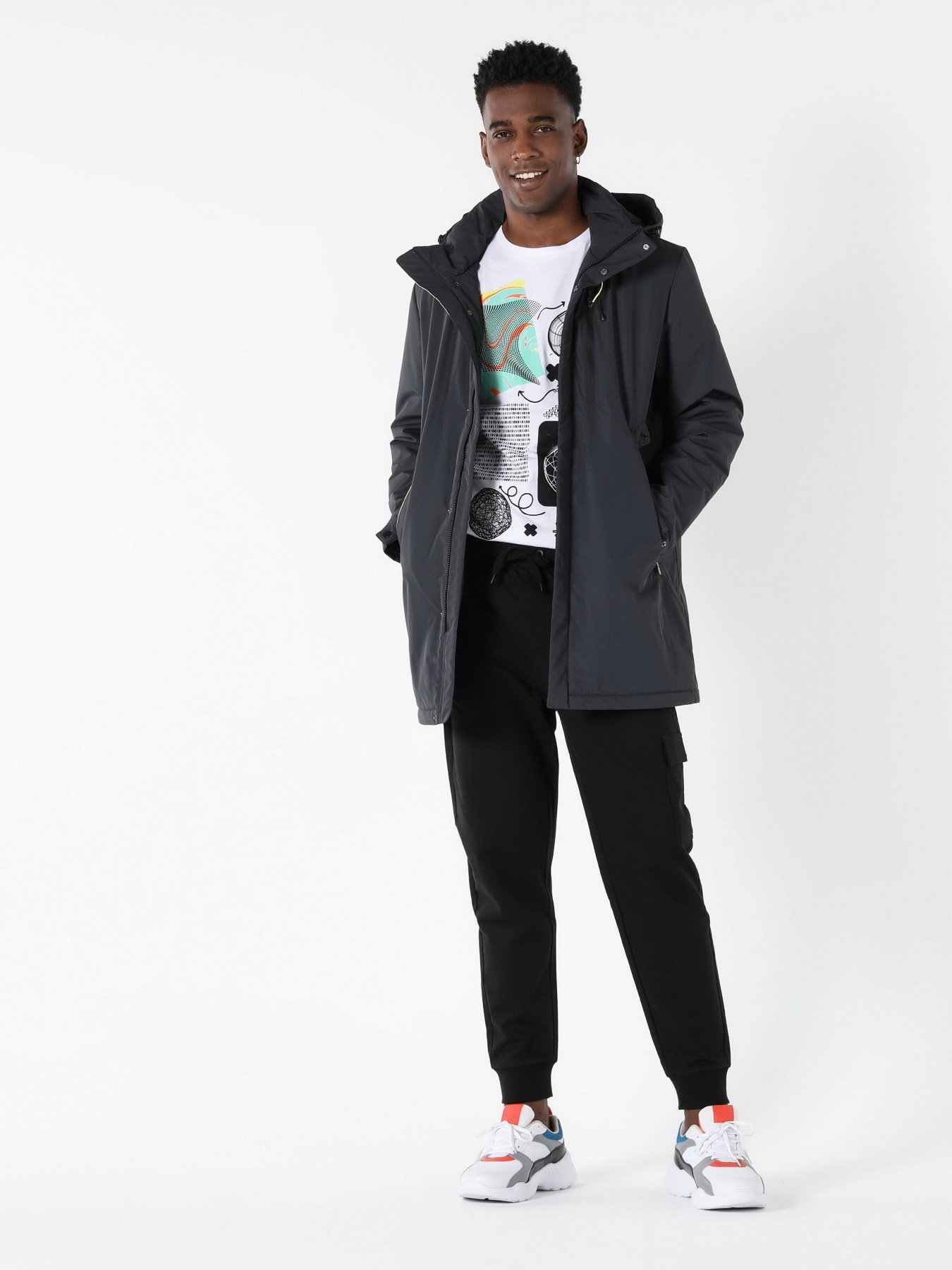 Демисезонная куртка Colin’s модель CL1057403ANT Фото