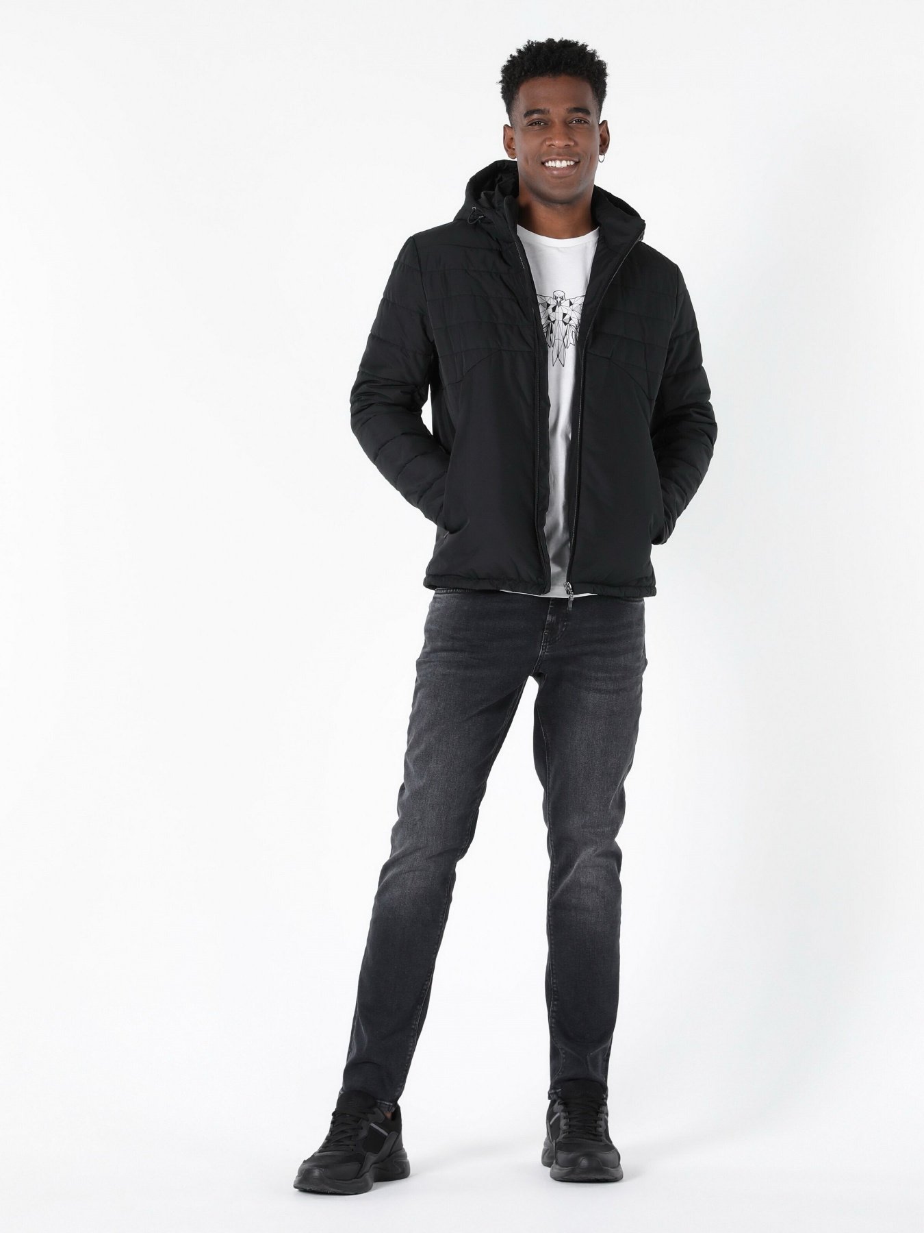 Демісезонна куртка Colin’s модель CL1057406BLK Фото